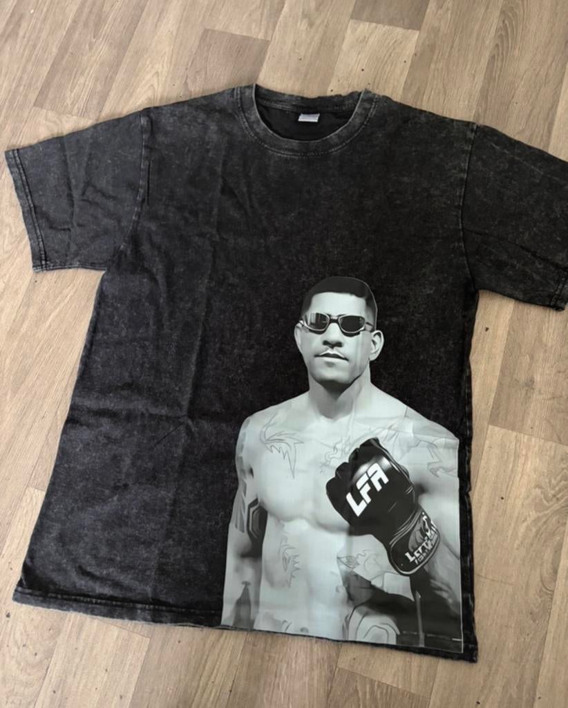 Alex Pereira UFC T-shirt - Maat M, Kleding | Heren, Ophalen of Verzenden, Nieuw, Maat 48/50 (M), Zwart