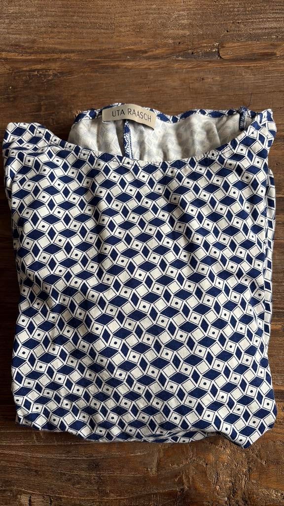 Jurk Uta Raasch maat M, Kleding | Dames, Ophalen of Verzenden, Zo goed als nieuw, Blauw, Boven de knie
