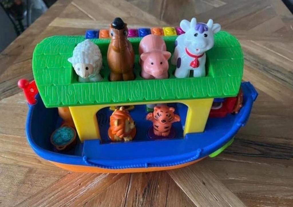 VTech Zoef Zoef Dieren Noah's Ark met Dieren, Ophalen of Verzenden, Zo goed als nieuw, Overige typen, Met geluid