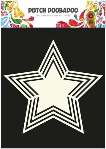 Dutch Doobadoo Stencil Shape Art Star 5 points 470.713.116, ., Nieuw, Ophalen of Verzenden, Overige thema's