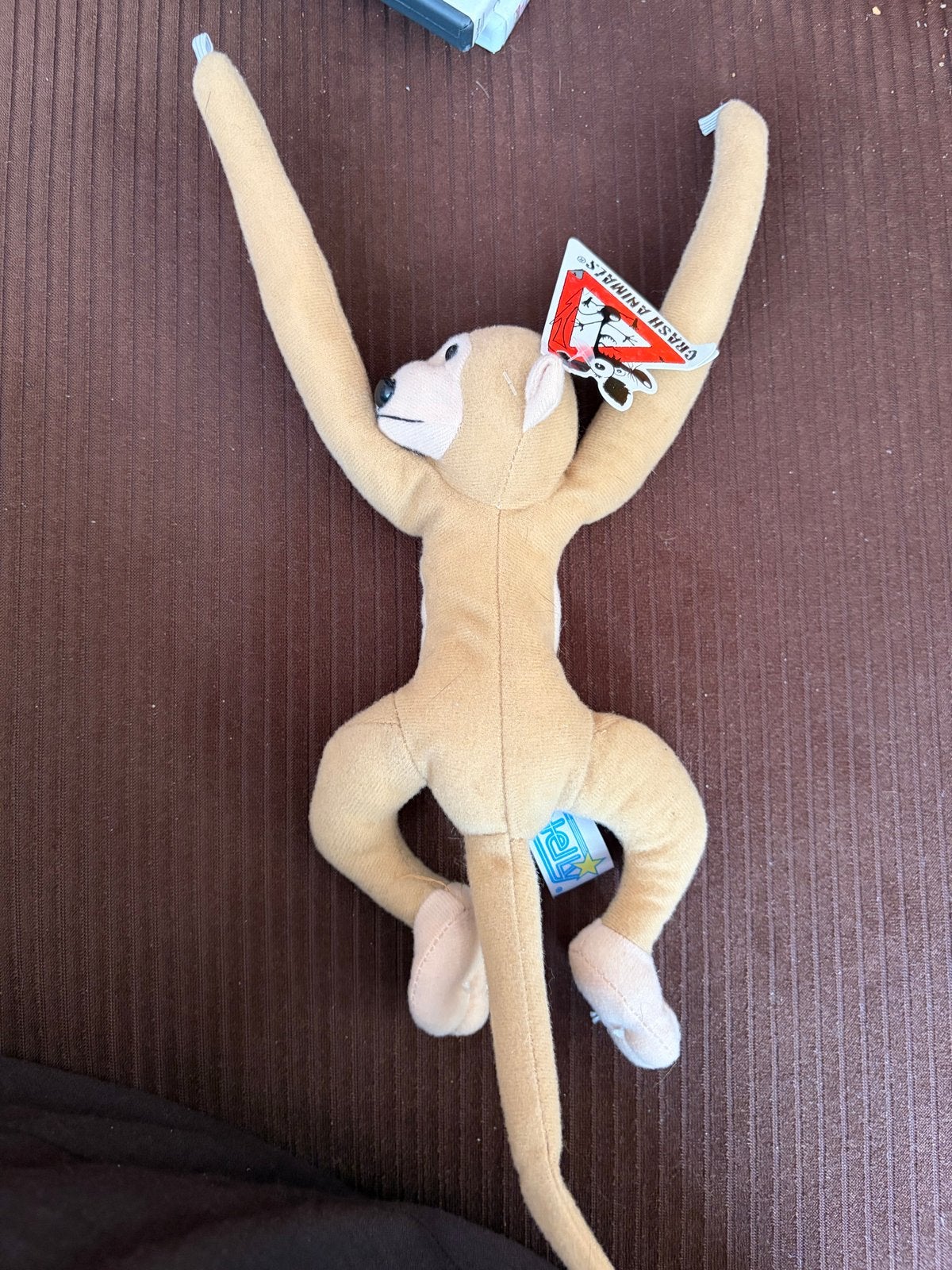 Stelly Apen knuffel - Zo goed als nieuw met kaartjes, Overige merken, Ophalen of Verzenden, Zo goed als nieuw, Wasbaar