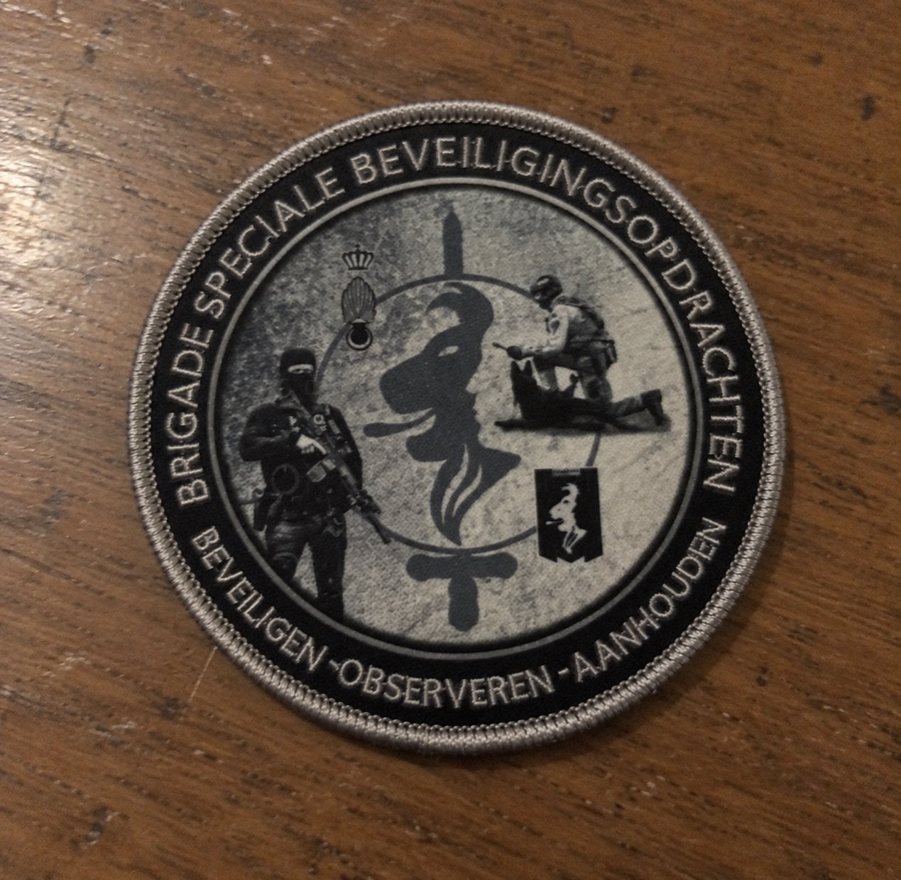 BSB Koninklijke Marechaussee Patch, Verzenden, Marechaussee, Nederland, Embleem of Badge