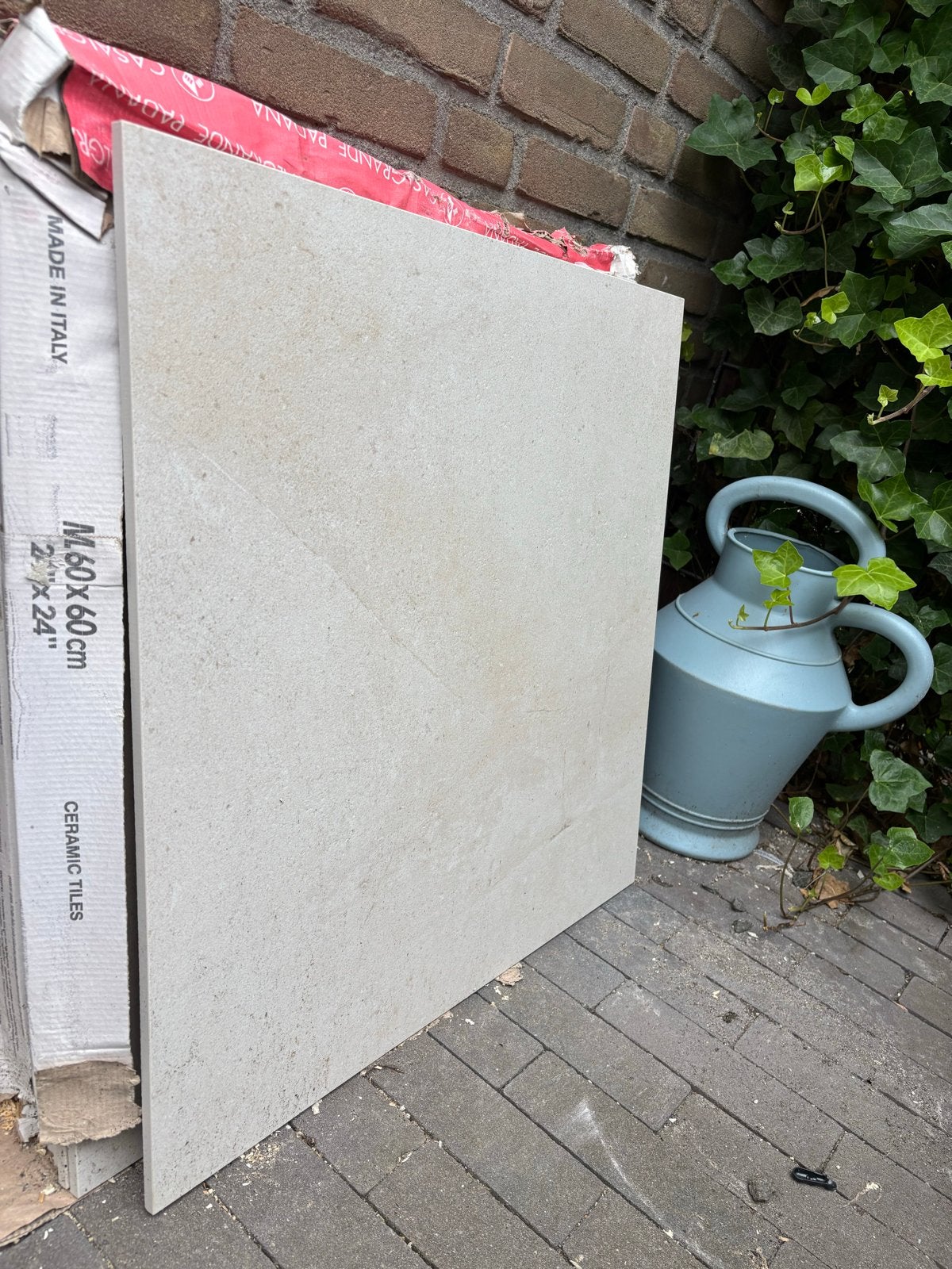 Tegels Pietre Di Sardegna Porto Rotondo 60x60 (15 stuks), Ophalen, 60 cm of meer, Keramiek, 5 tot 10 m²