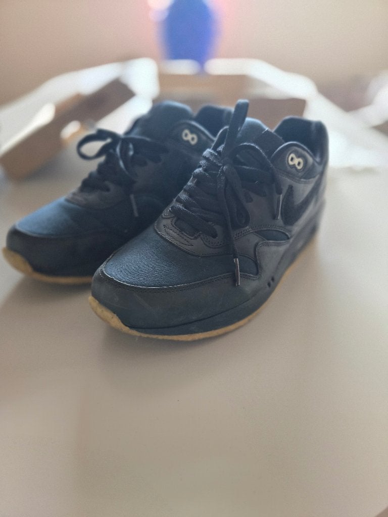 Nike air max 1 crepe black eu 44.5, Ophalen of Verzenden, Nieuw, Zwart, Nike