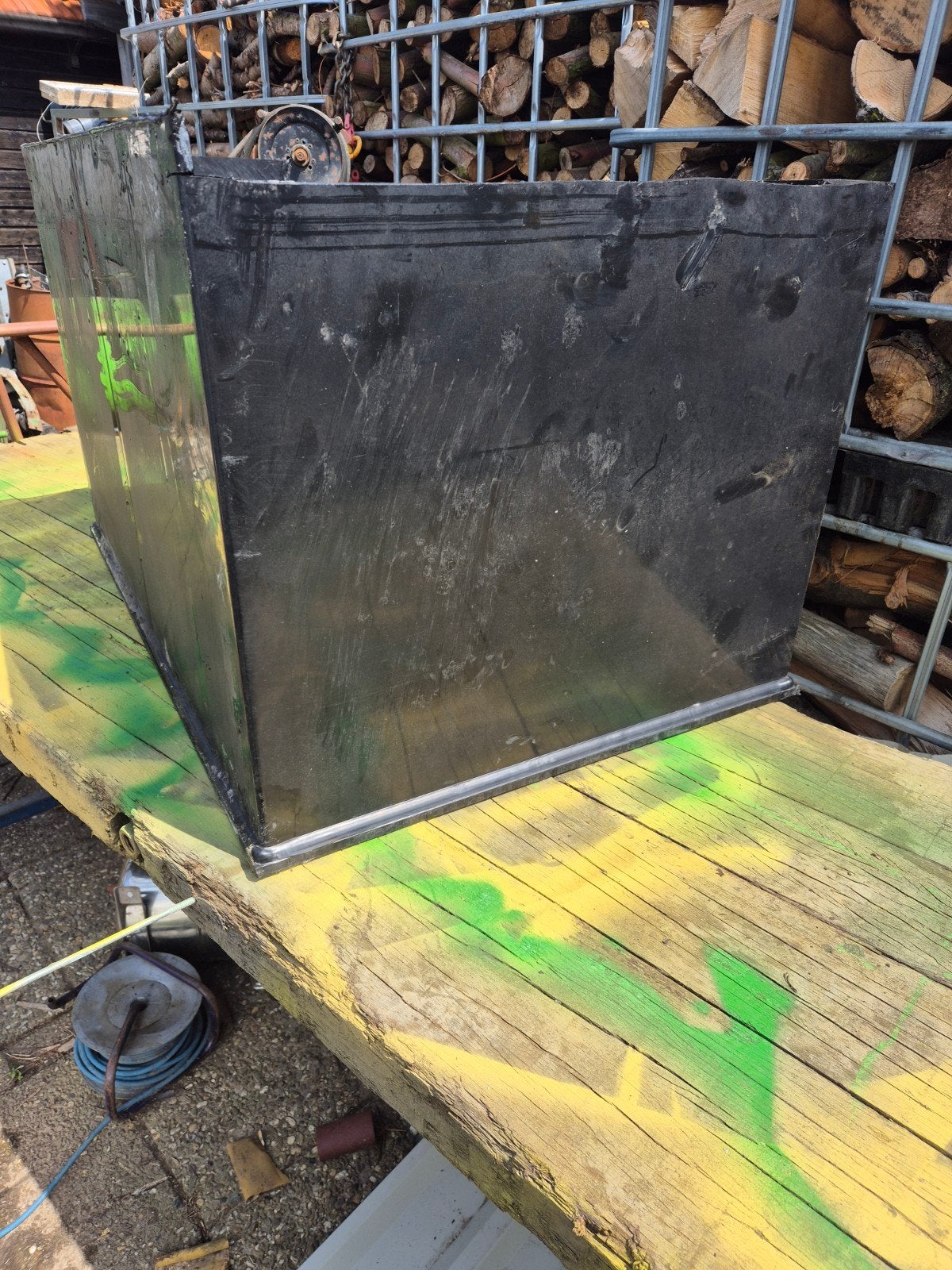 HDPE Bak 100x70x58 cm - Waterbak of Filterbak, Tuin en Terras, Vijvers, Ophalen, Nieuw