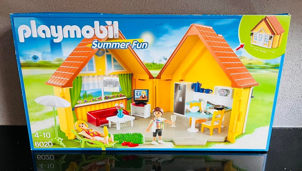 NW Playmobil 6020 Summer Fun zomerhuis huis speelgoed huisje, Ophalen of Verzenden, Nieuw, Complete set