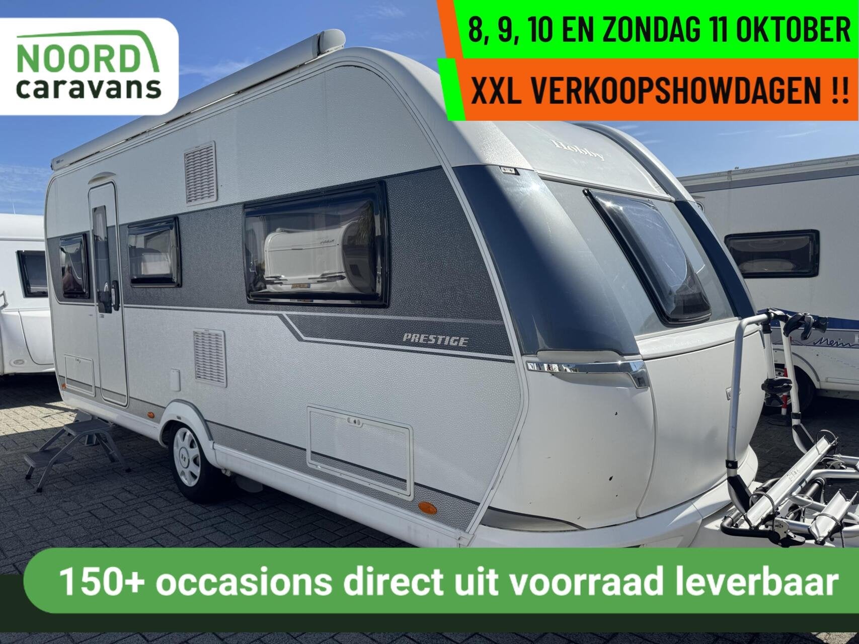 Hobby 495 - XXL VERKOOPSHOW 8,9,10 & 11 OKT. 10-17 UUR, Rondzit, Hobby, 7 tot 8 meter, Bedrijf