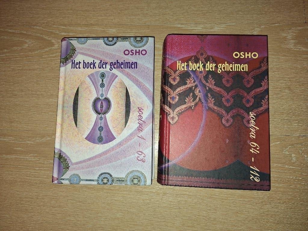 Het boek der geheimen Osho Soetra`s deel 1 en 2, Boeken, Ophalen of Verzenden, Zo goed als nieuw, Spiritualiteit algemeen, Overige typen