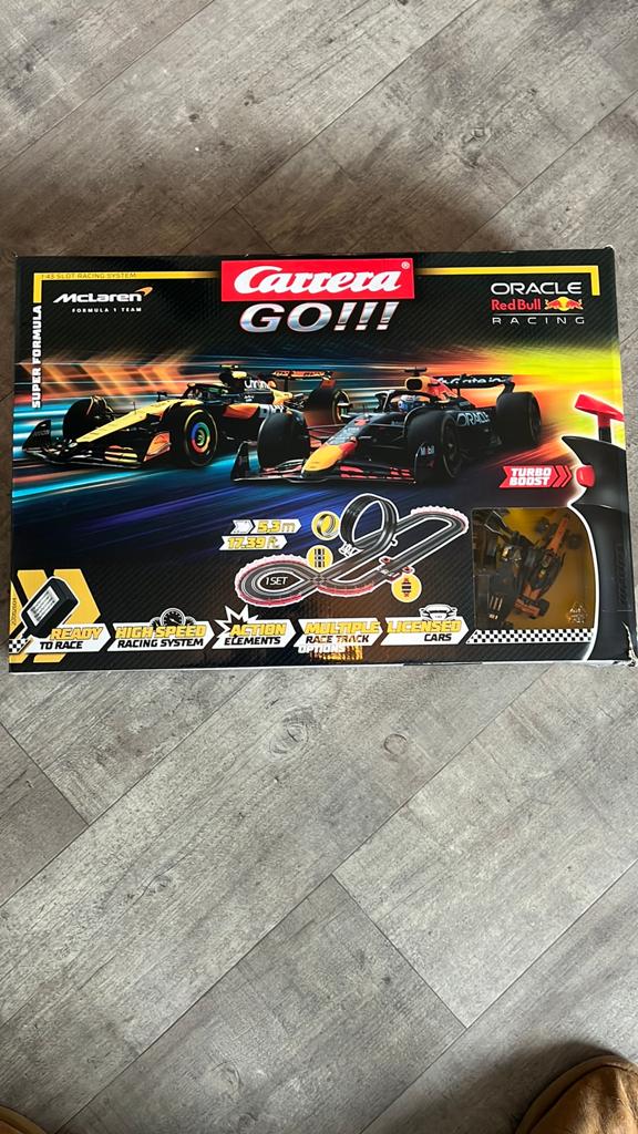 Max verstappen racebaan, Ophalen of Verzenden, Zo goed als nieuw, Elektrisch, Overige merken