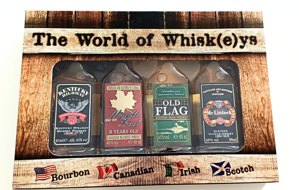 The World of Whisk(e)ys - Miniatuur Whisky Set, Ophalen of Verzenden, Nieuw, Overige gebieden, Overige typen