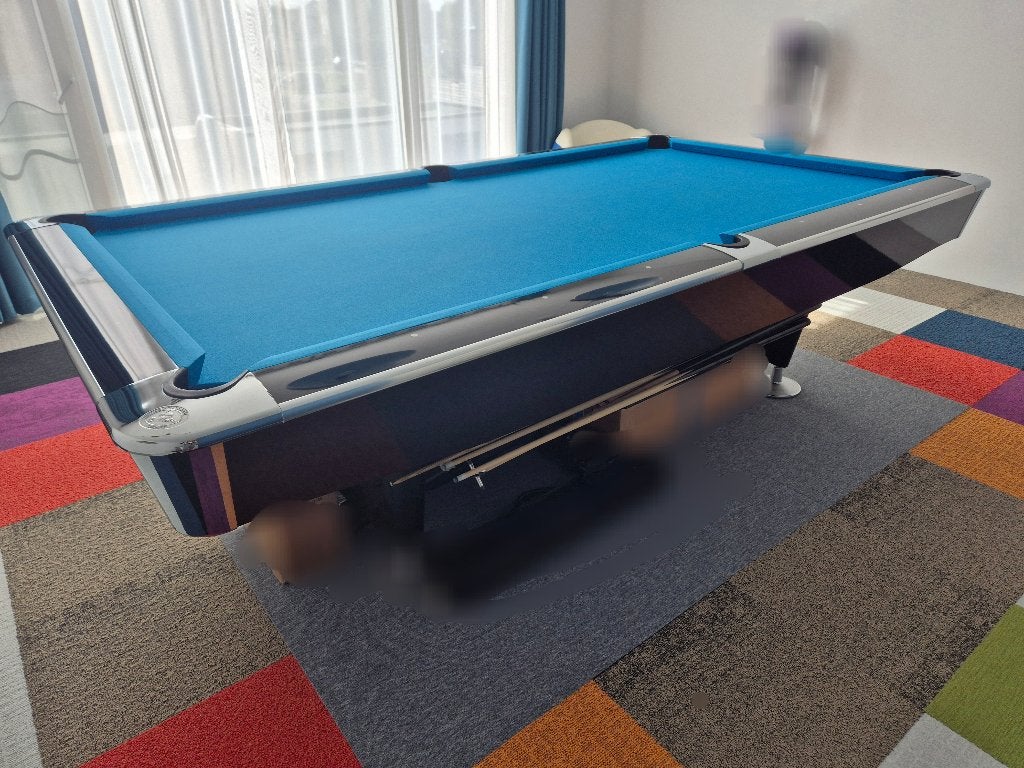 Z.G.A.N. Buffalo Pro-II 9ft black droppocket pooltafel, Ophalen, Zo goed als nieuw