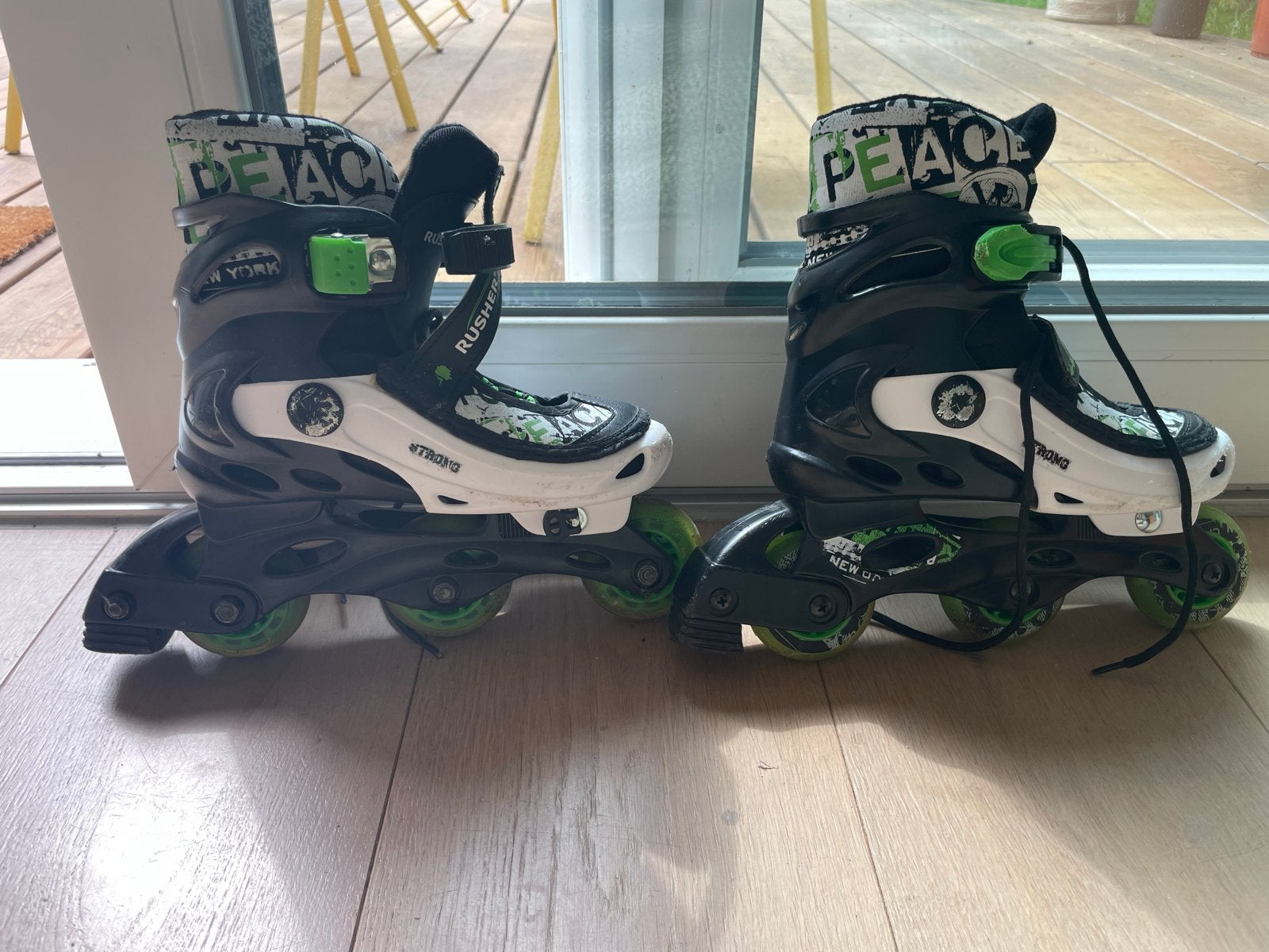 Verstelbare inline skates voor kinderen (maat 31-34), Ophalen of Verzenden, Verstelbaar, Gebruikt, Kinderen
