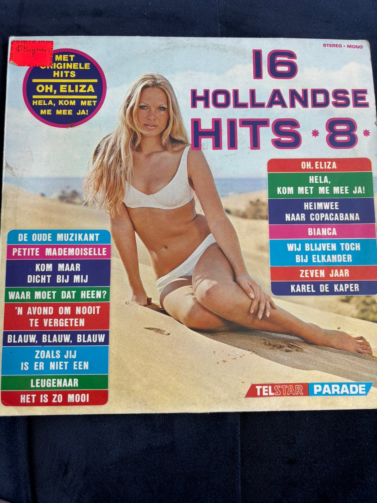 Lp Vinyl, 16 Hollandse hits 8, Ophalen of Verzenden, Gebruikt, 12 inch