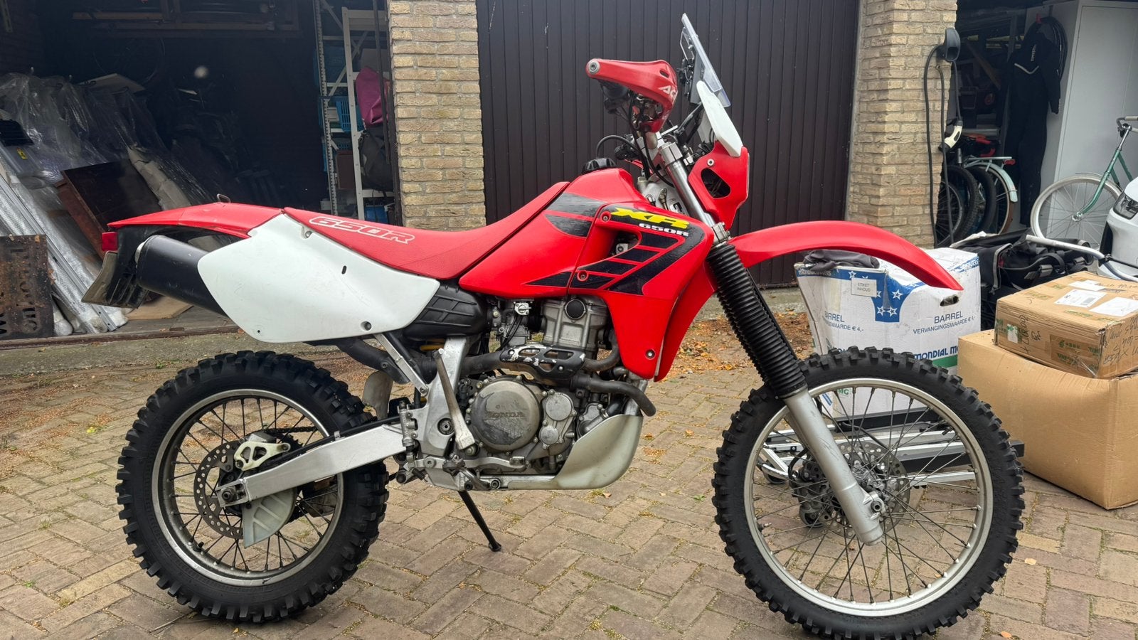 Honda XR650R (2000) – eerste eigenaar 12.000 km, Motorrijbewijs A, Gebruikt, Particulier, Meer dan 35 kW