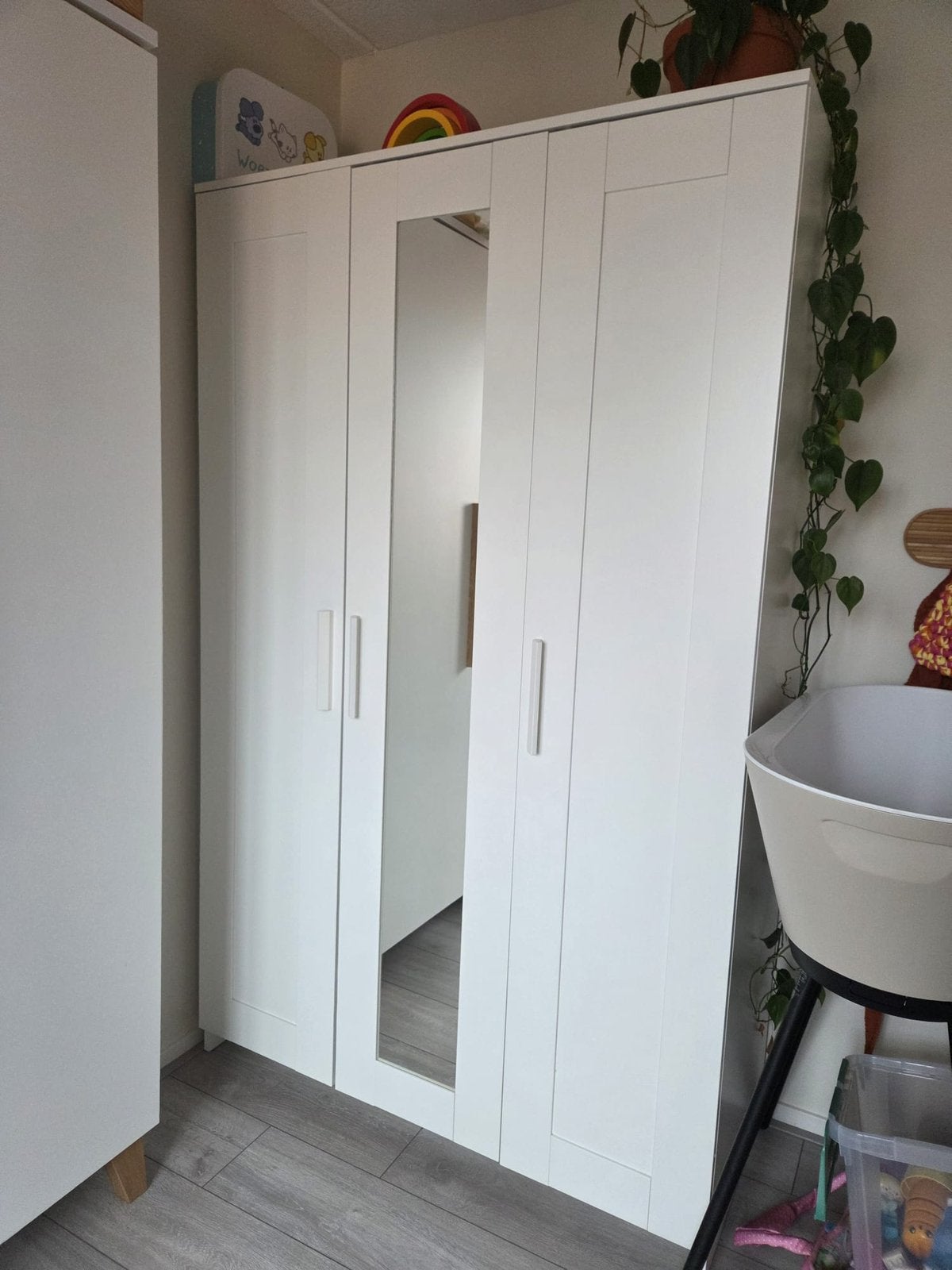 Ikea Brimnes kleding kast, Ophalen, 100 tot 150 cm, Zo goed als nieuw, 150 tot 200 cm