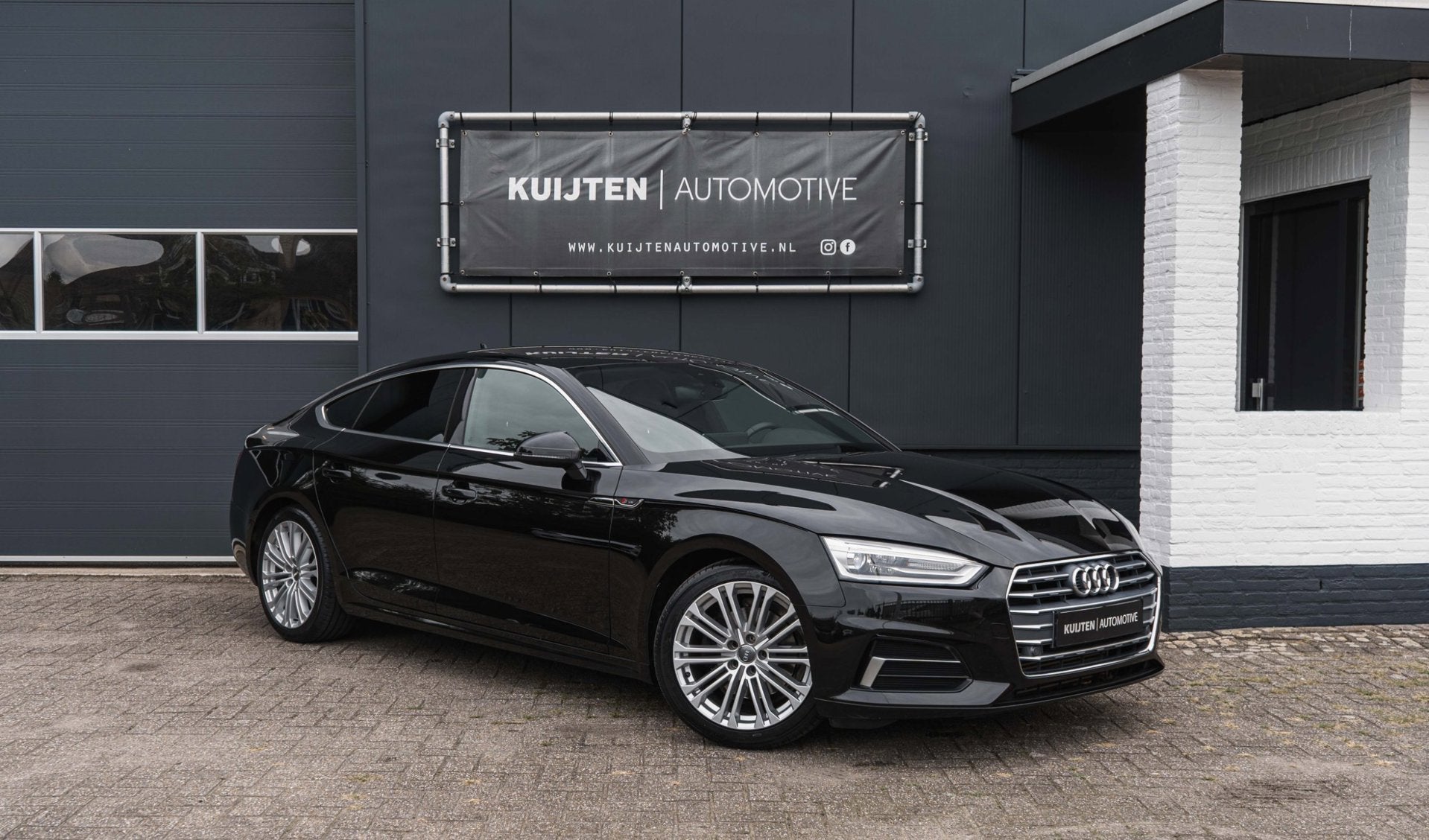 Audi A5 Sportback 40 TFSI S-line Edition / 2 x S - Line / Au, Auto's, Dealer onderhouden, Gebruikt, 1984 cc, Zwart