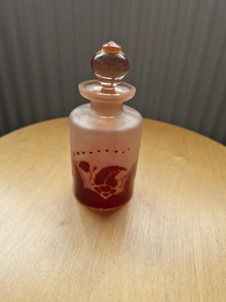 Vintage Art Deco Parfumfles, Ophalen of Verzenden, Gebruikt, Parfumfles