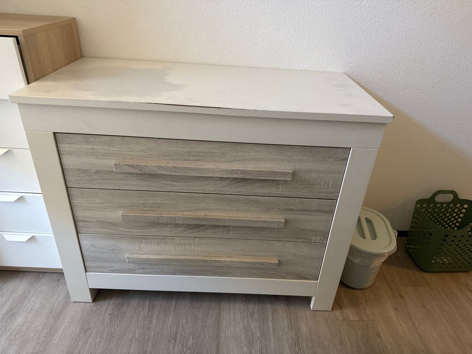 Commode met 3 lades - Interbaby, Ophalen, Gebruikt, 50 tot 70 cm, 100 cm of meer