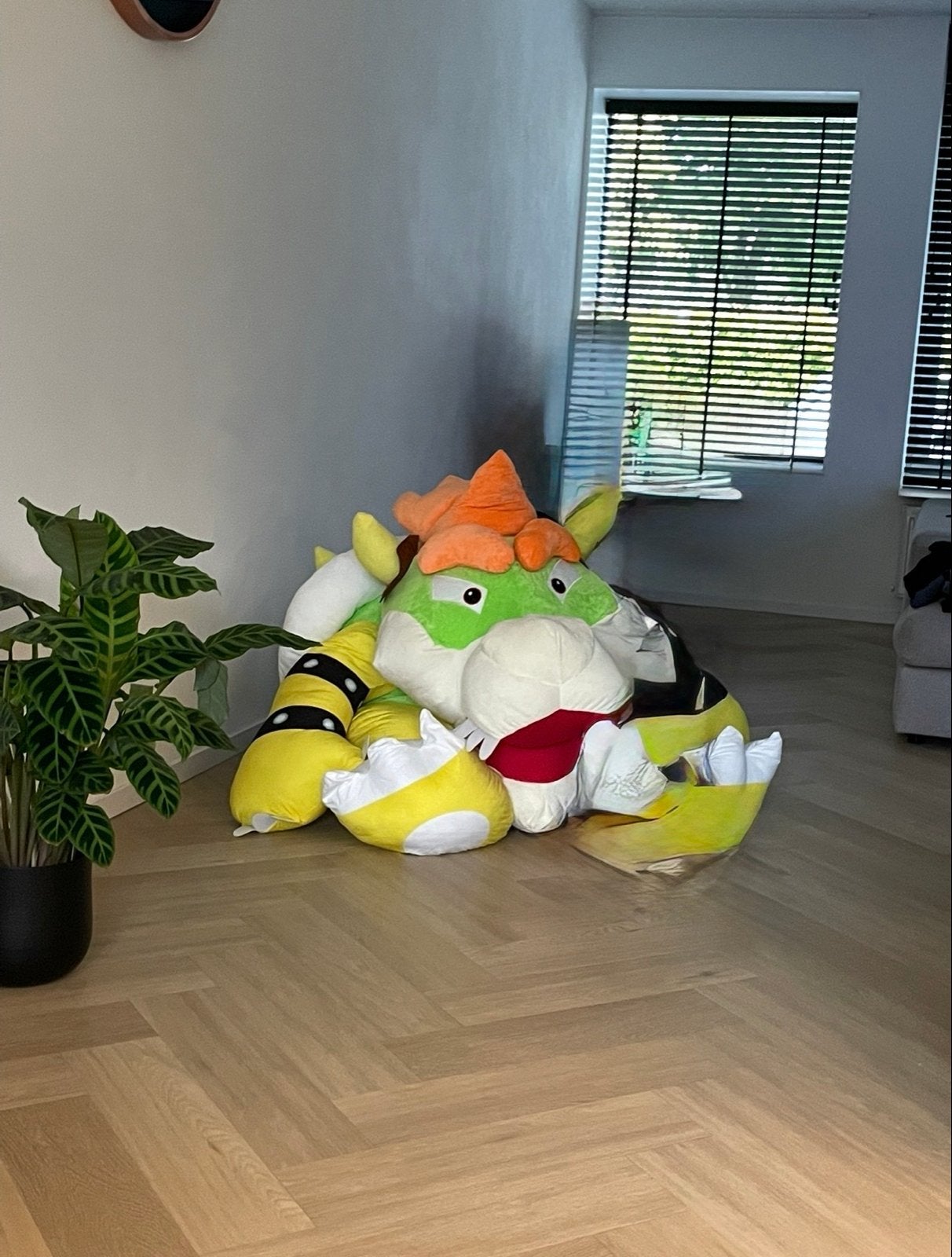 Grote Bowser Knuffel - Super Mario, Ophalen, Overige typen, Zo goed als nieuw, Nintendo