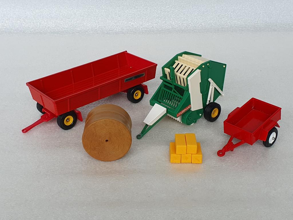 Lot van 3 Britains landbouwvoertuigen, Ophalen of Verzenden, Gebruikt, Tractor of Landbouw, Britains