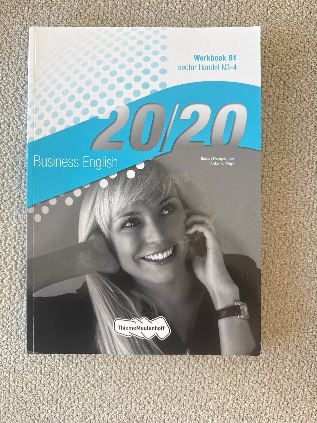 20/20 Business English Werkboek B1 sector Handel N3-4, Ophalen of Verzenden, Zo goed als nieuw, MBO