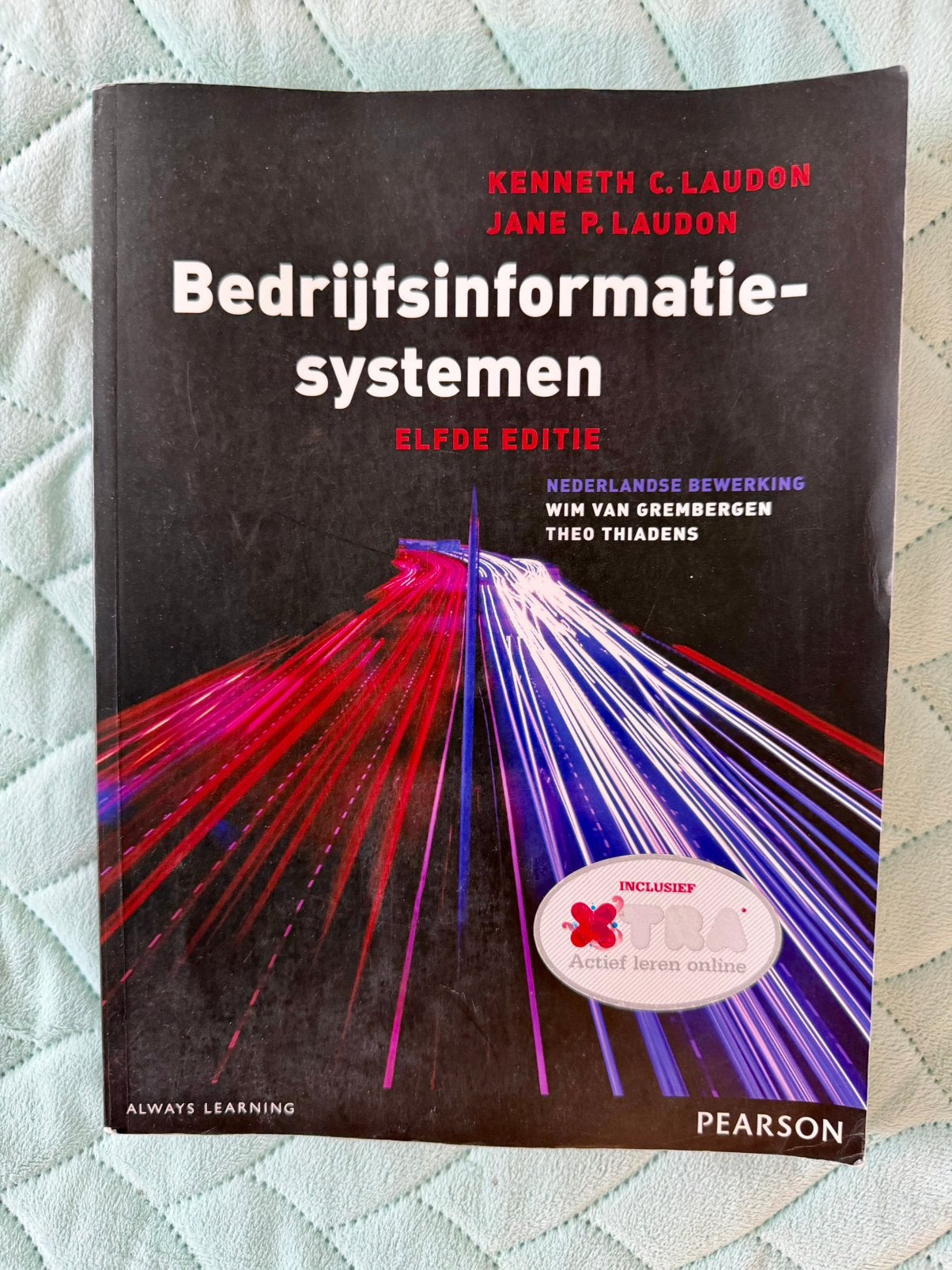 Bedrijfsinformatiesystemen - 11e editie - Pearson, Ophalen of Verzenden, Gelezen, Overige onderwerpen
