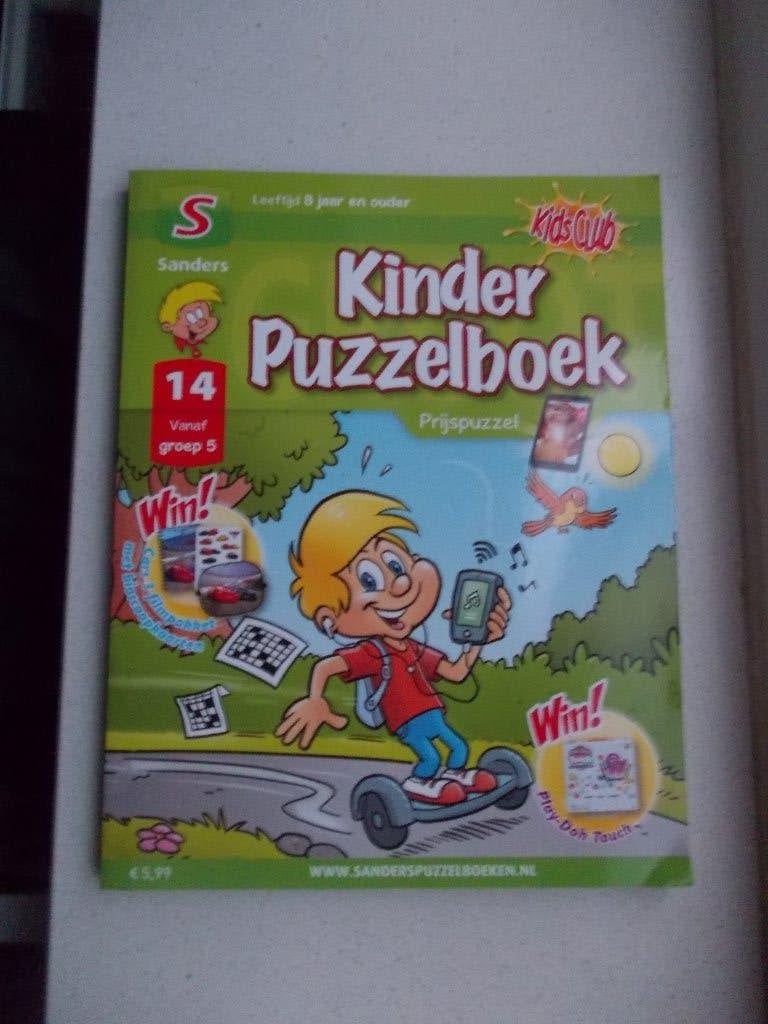 Kinderpuzzelboek, 8 jaar en ouder., Ophalen, Zo goed als nieuw, Non-fictie