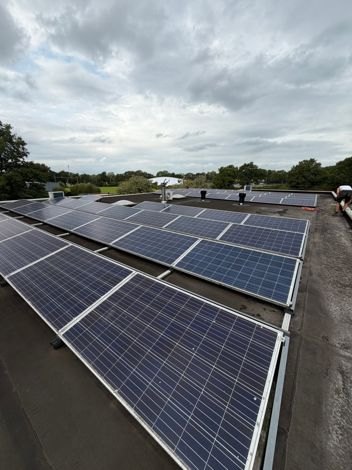 Zonnepanelen, Ophalen, Gebruikt, Compleet systeem, 200 wattpiek of meer