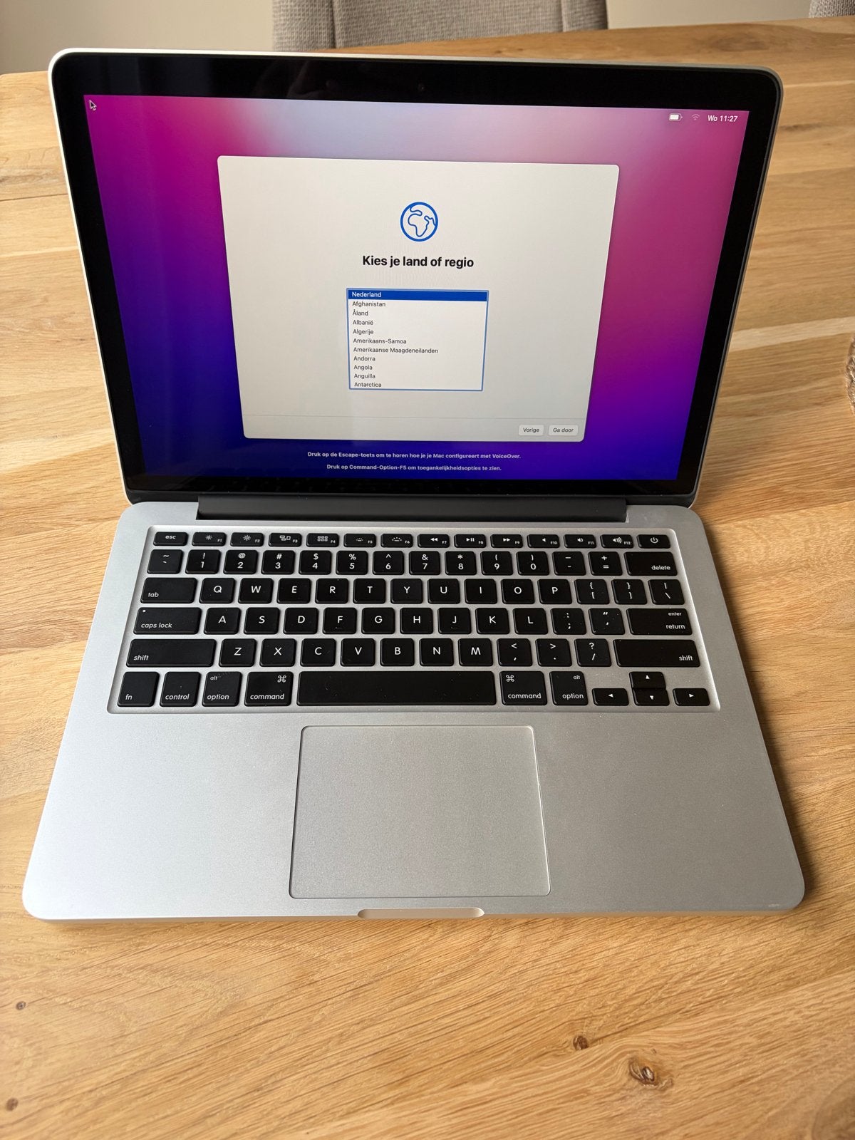 MacBook Pro Retina 13 inch (Early 2015), Gebruikt, 256 GB, 2 tot 3 Ghz, Qwerty