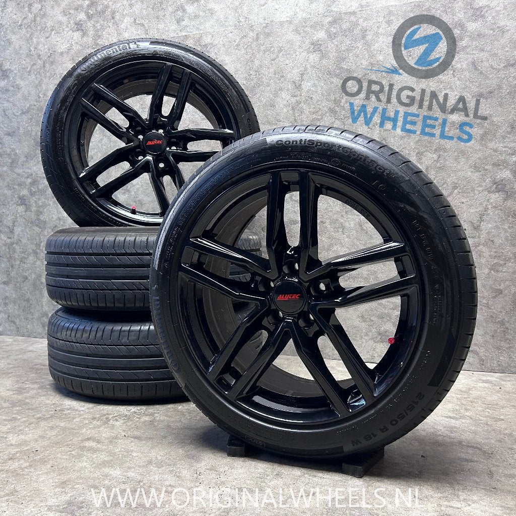 18 inch Alutec velgen + zomerbanden Q2 Ateca T-roc karoq, 18 inch, Banden en Velgen, Ophalen of Verzenden, Mercedes