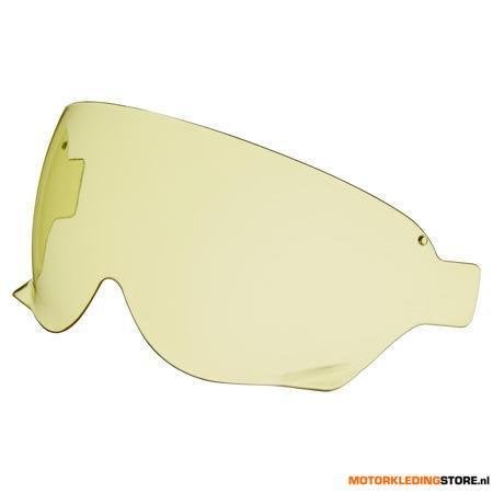 Shoei CJ-3 J.O Vizier, High Definition geel, anti-kras, Motoren, Ophalen of Verzenden, Nieuw met kaartje