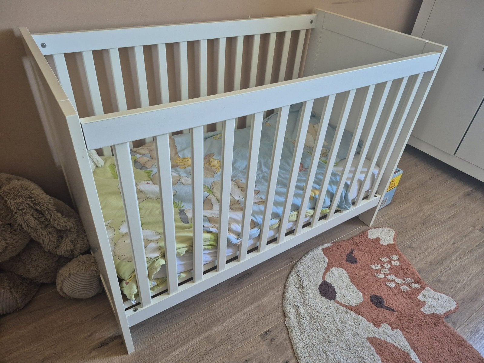 Complete Babykamer Set: Ledikant, Commode en Kledingkast, Ophalen, Gebruikt, Jongetje of Meisje