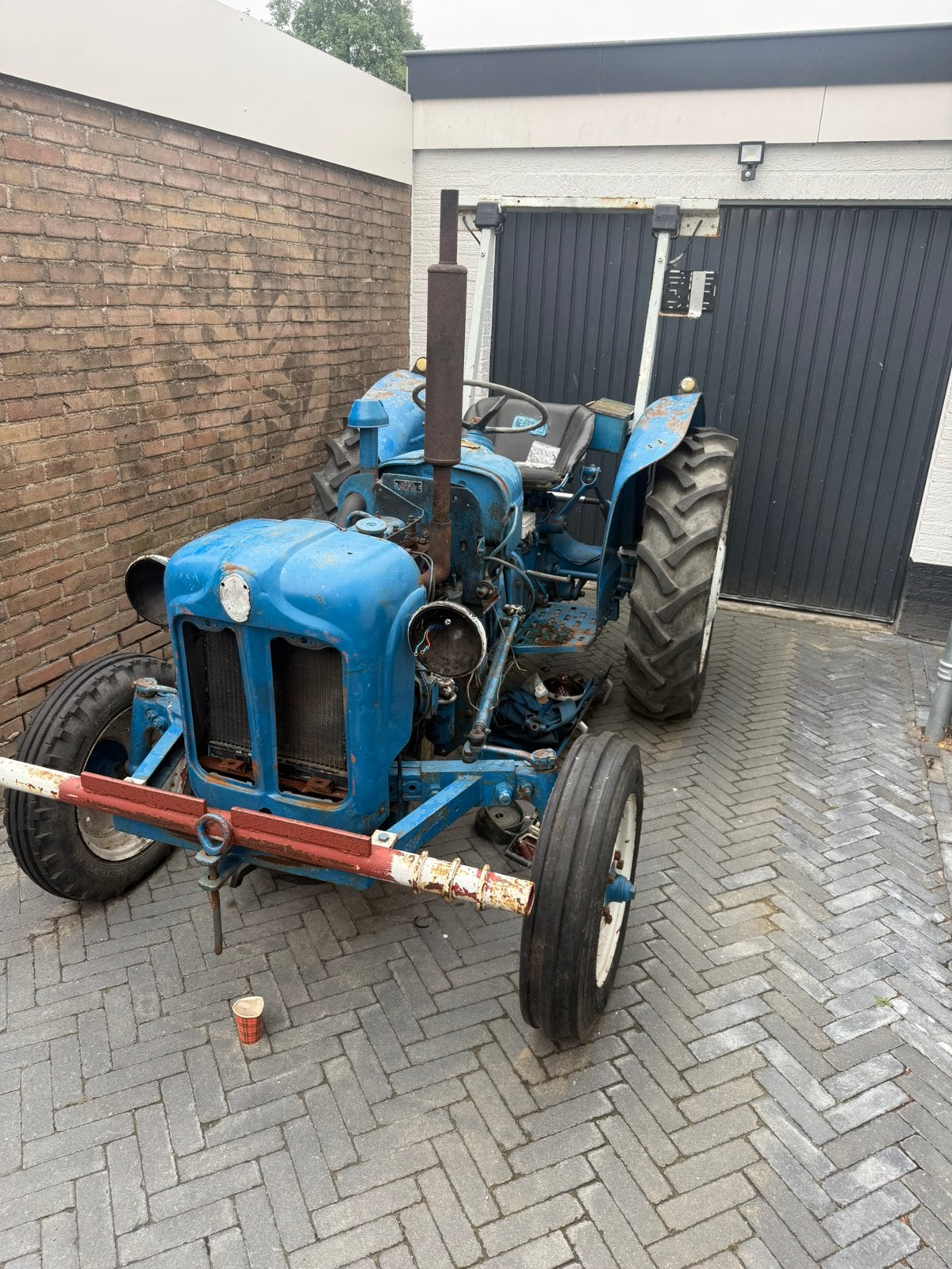 Fordson dexta opknapper, Ophalen, Gebruikt