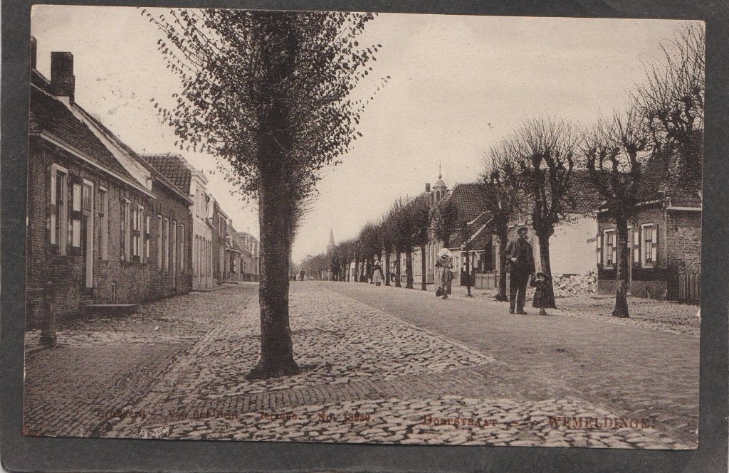 wemeldinge  dorpstraat, Verzenden, Voor 1920, Gelopen, Zeeland