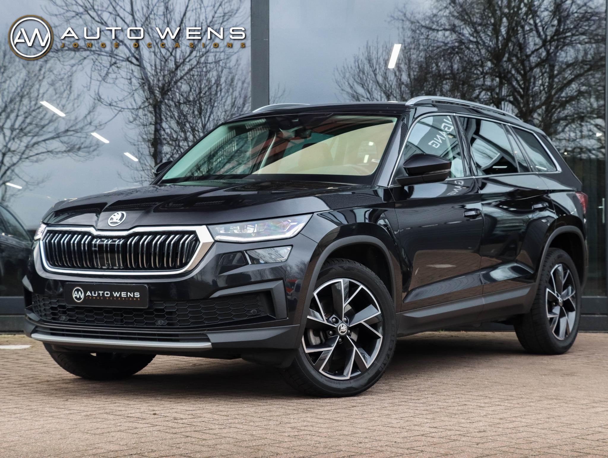 Skoda Kodiaq 1.5 TSI Style 150PK DSG 7-persoons Panoramadak, Auto's, 4 cilinders, 150 pk, Zwart, Bedrijf