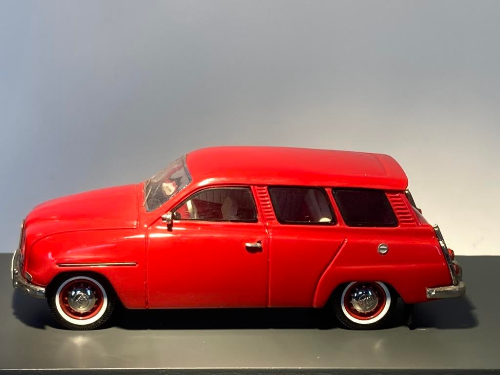 Saab 95 rood 1964, Ophalen of Verzenden, Zo goed als nieuw, Auto, Overige merken