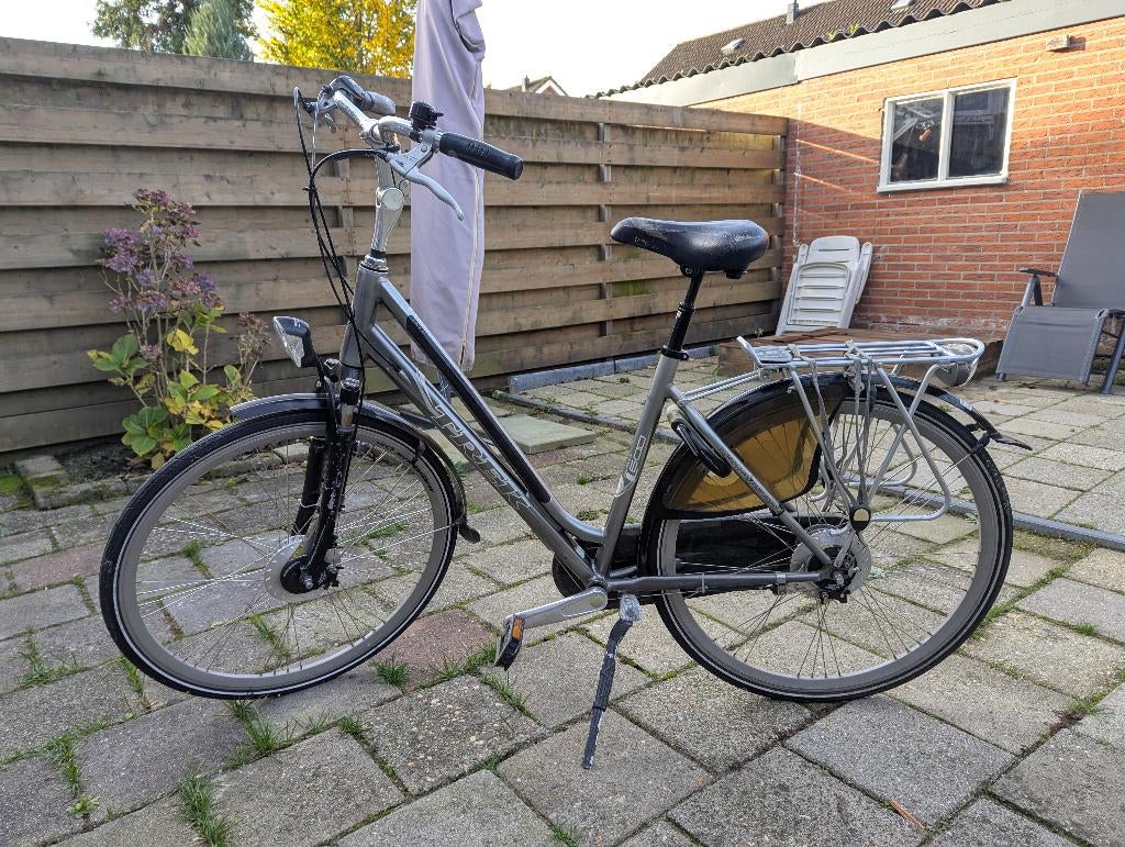 Trek damesfiets, Fietsen en Brommers, Fietsen | Dames | Damesfietsen, Gebruikt, Versnellingen, 50 tot 53 cm, Ophalen