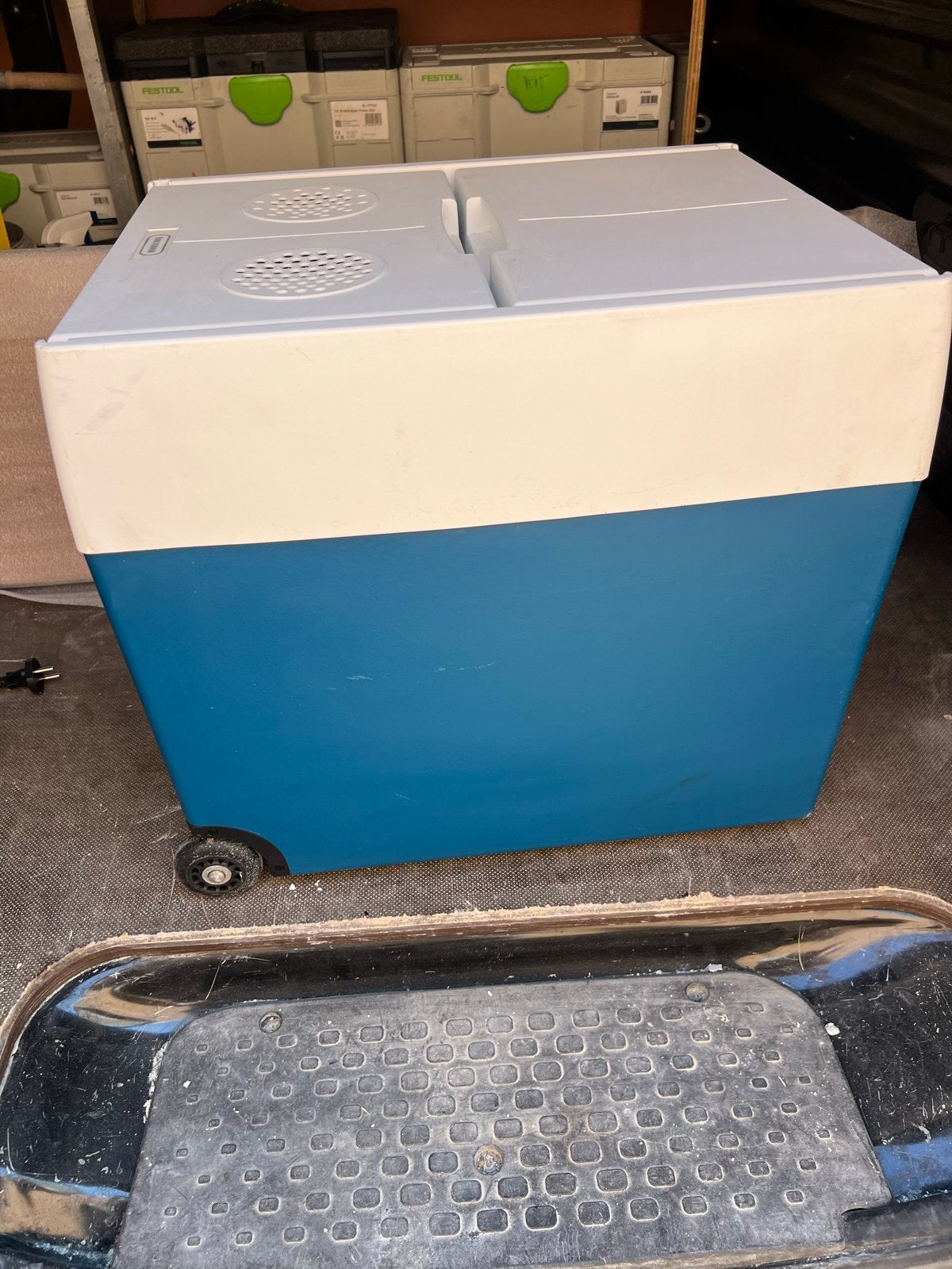 Mobicool elektrische koelbox op wielen 48 liter, Ophalen, Gebruikt, Koelbox, Elektrisch