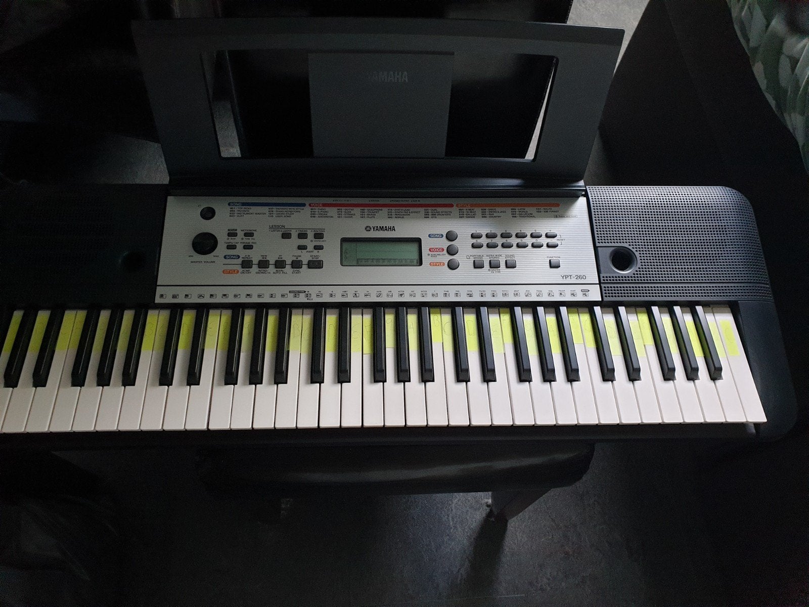 Yamaha YPT-260 Keyboard - Zo goed als nieuw, Muziek en Instrumenten, Ophalen, Zo goed als nieuw, 61 toetsen, Yamaha