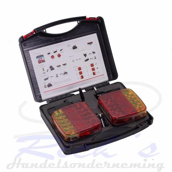 Verlichtingsset LED draadloos met magneetbevestiging 7 polig