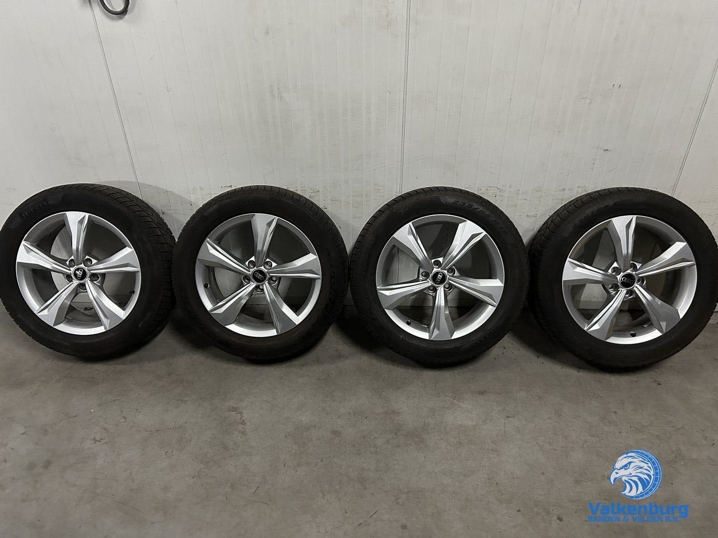 6-7mm! Originele Audi Q5 80A 19 inch rotor velgen 5x112 wint, Auto-onderdelen, Banden en Velgen, 19 inch, Gebruikt, -, -