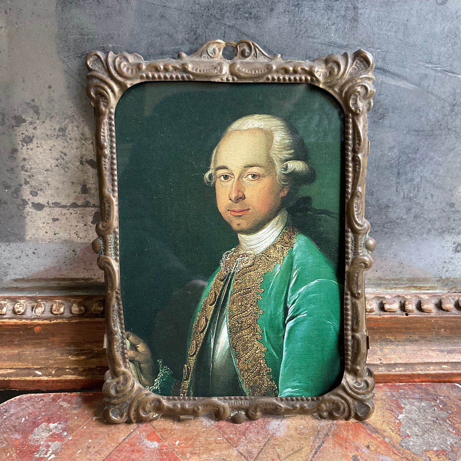 Antiek Frans lijstje *tres jolie duiven*, Verzenden