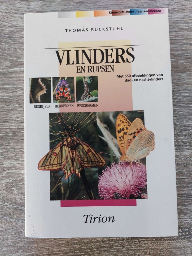 Tirion Vlinders en ruspen, Boeken, Ophalen of Verzenden, Zo goed als nieuw, Tirion