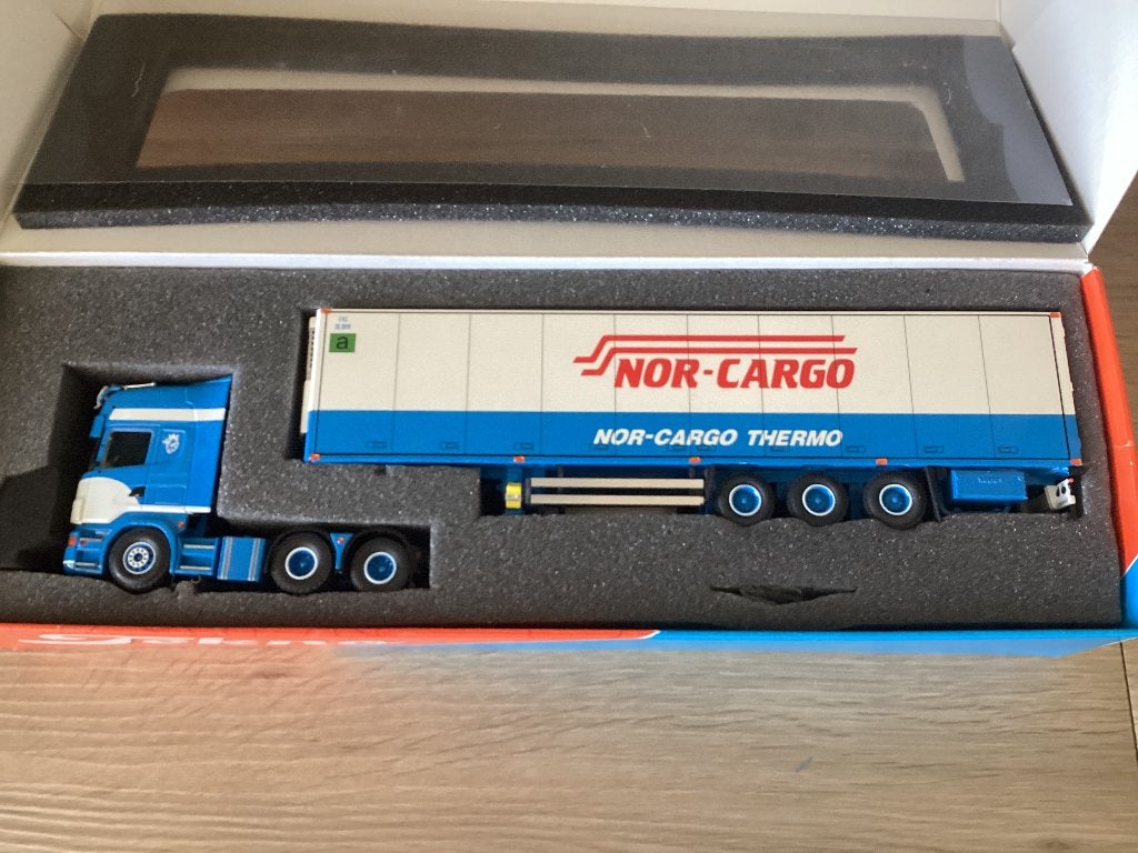 Tekno Scania Nor-Cargo, Ophalen of Verzenden, Nieuw, Bus of Vrachtwagen, Tekno