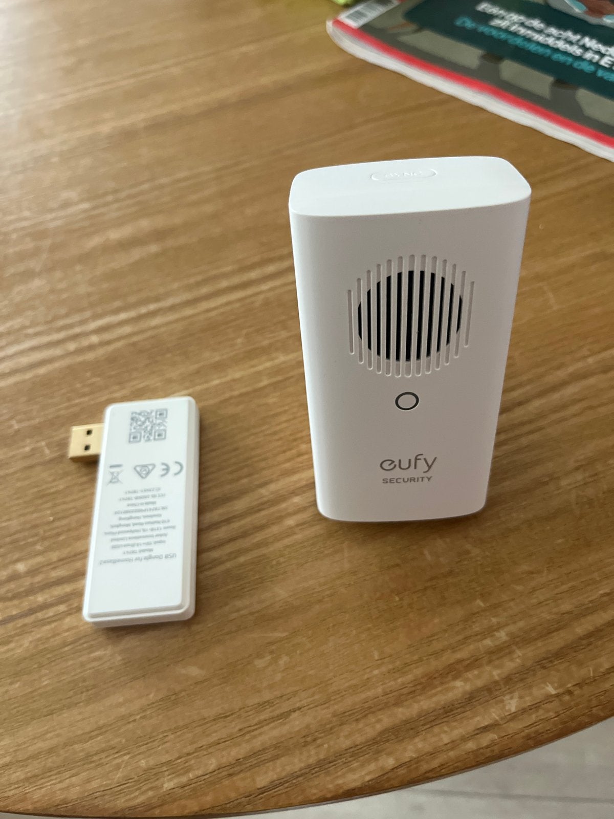 Eufy T8740 deurbel met usb dongle - Ophalen Leiden, Ophalen of Verzenden, Zo goed als nieuw, Buitencamera