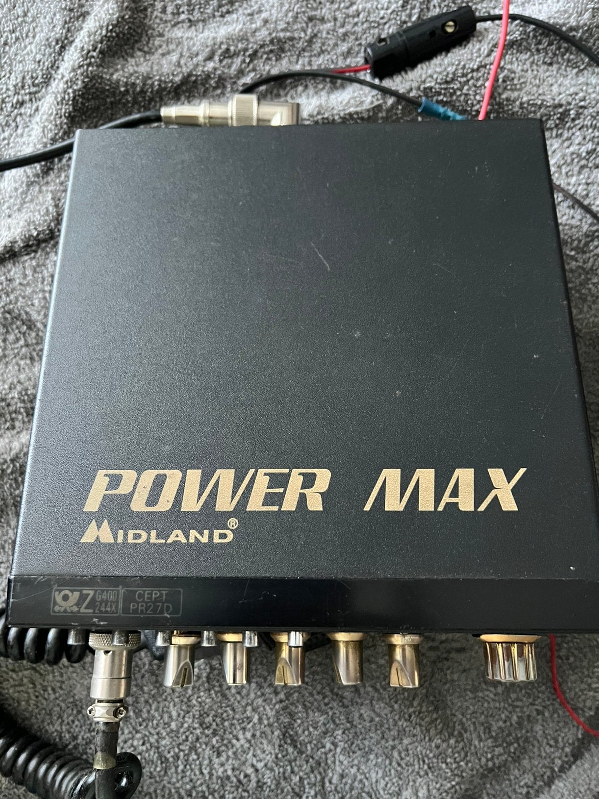 Midland max 27mc zender, Verzenden, Gebruikt, Zender en Ontvanger
