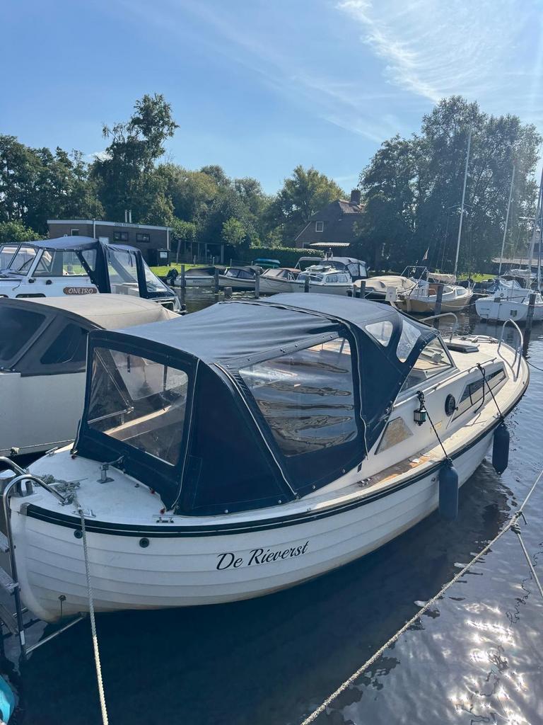 Mooie Noorse Spitsgatter - Klaar voor het water!, Ophalen, Gebruikt, Afdekzeil, Binnenboordmotor