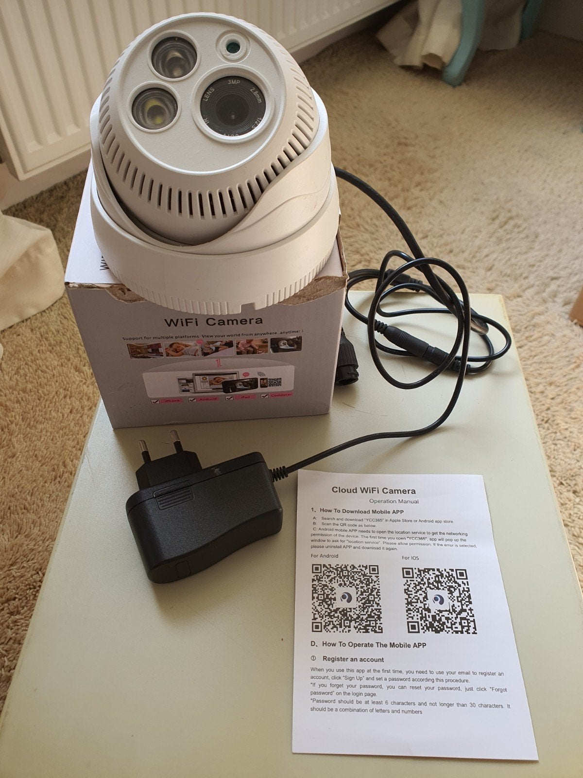 WiFi buiten camera, Ophalen of Verzenden, Nieuw, Overige merken