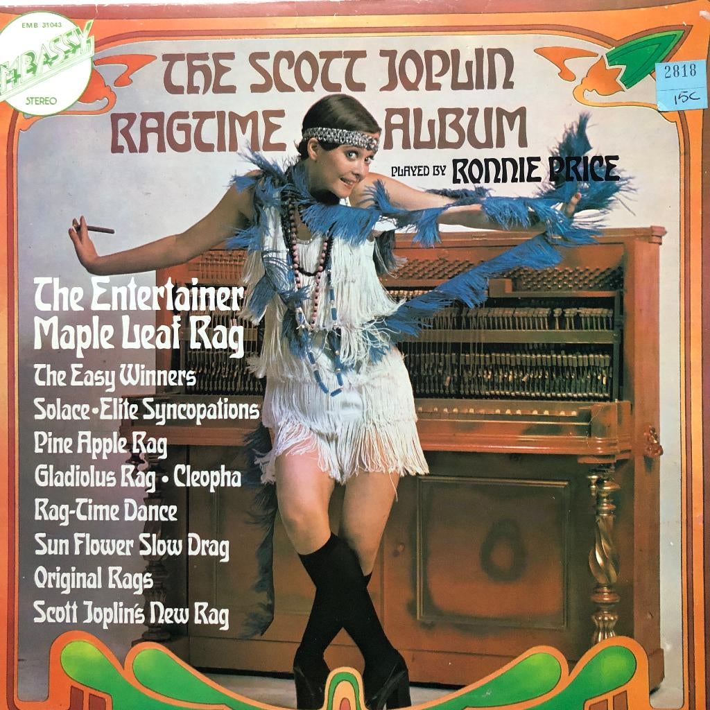 LP The Scott Joplin Ragtime Album, 1974, Ophalen of Verzenden, Gebruikt, 12 inch, Jazz
