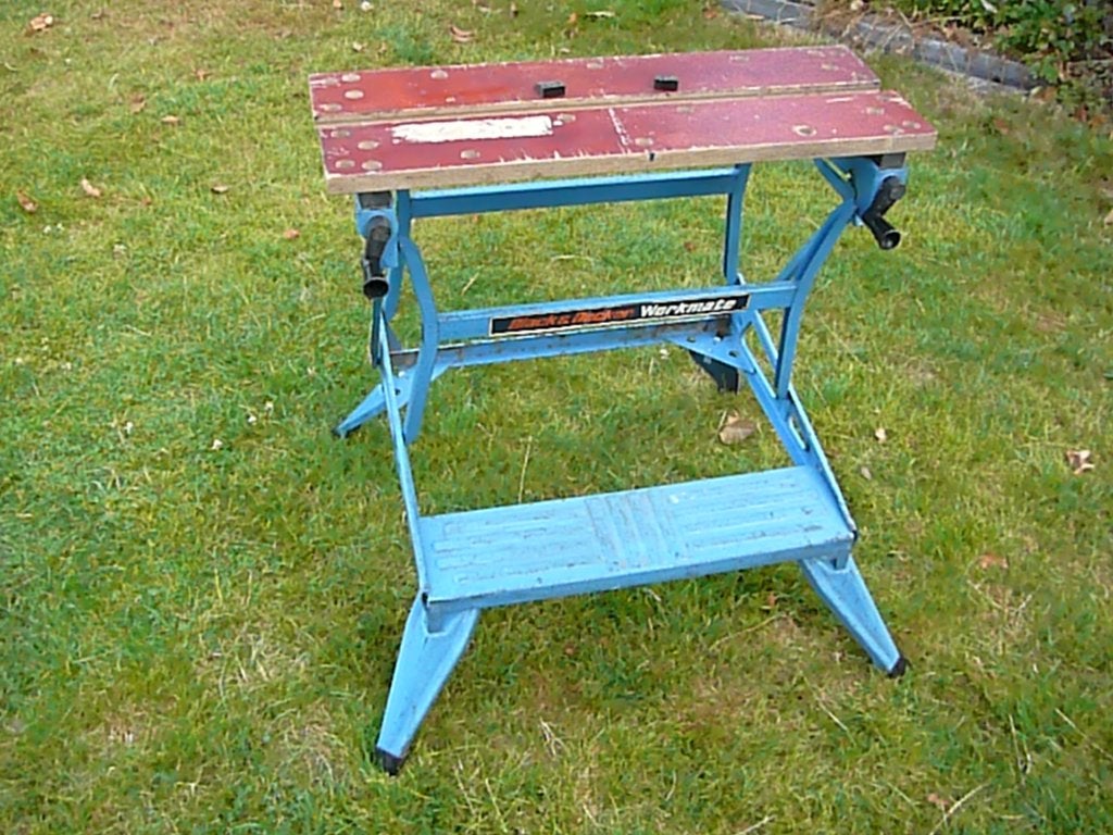 Black en Decker workmate, Ophalen, Zo goed als nieuw, 70 tot 120 cm, Inklapbaar
